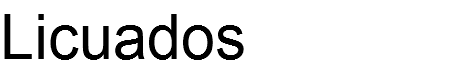 Licuados